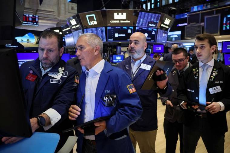 Photo de traders à la Bourse de New York (NYSE)