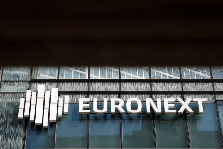 La Bourse Euronext à Paris