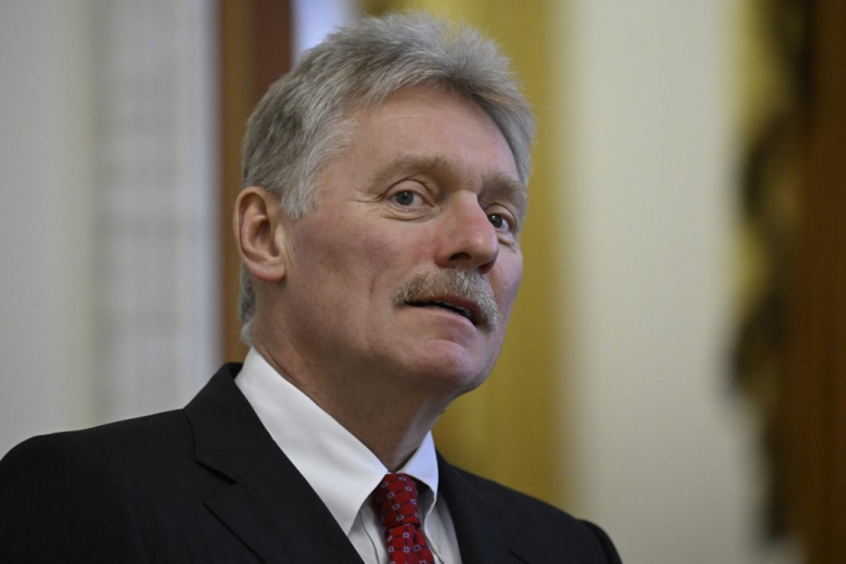 Vladimir Peskov, à Moscou, le 22 octobre 2024 ( POOL / ALEXANDER NEMENOV )