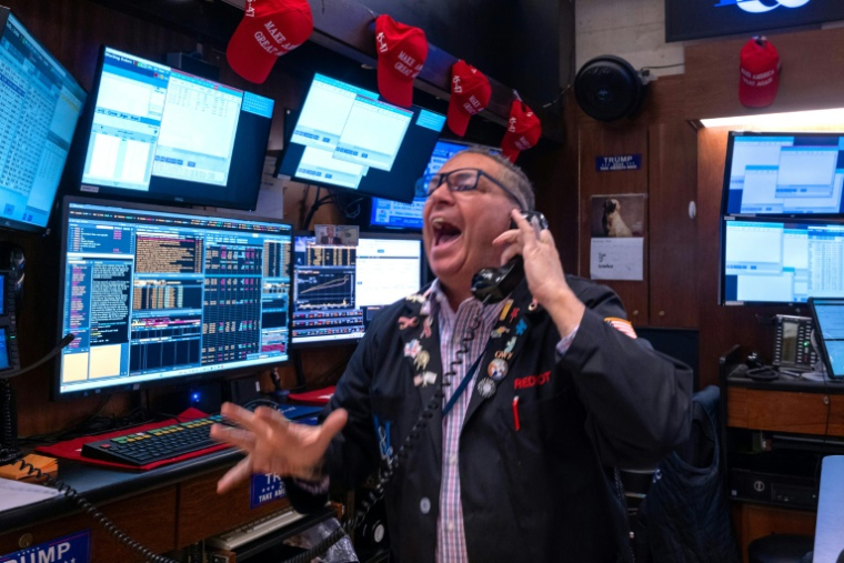 Un opérateur du New York Stock Exchange ( GETTY IMAGES NORTH AMERICA / SPENCER PLATT )