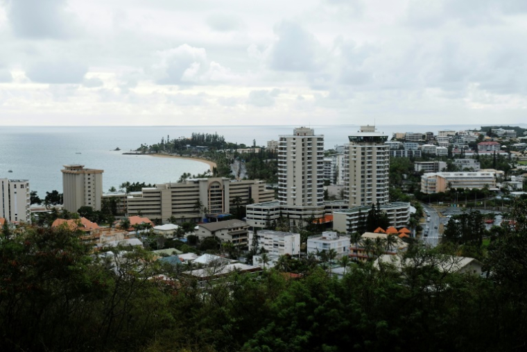 Une vue du quartier de l'Anse Vata à Nouméa, dans le territoire français du Pacifique de la Nouvelle-Calédonie, le 7 septembre 2021 ( AFP / Theo Rouby )